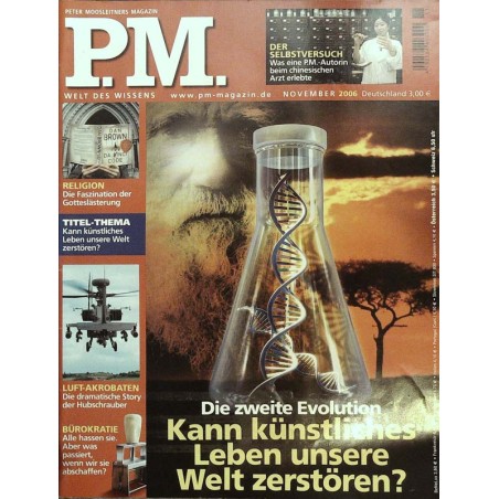 P.M. Ausgabe November 11/2006 - Die zweite Evolution