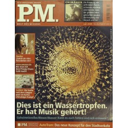 P.M. Ausgabe Juli 2005 - Dies ist ein Wassertropfen