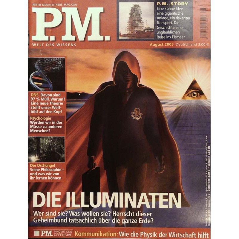 P.M. Ausgabe August 2005 - Die Illuminaten