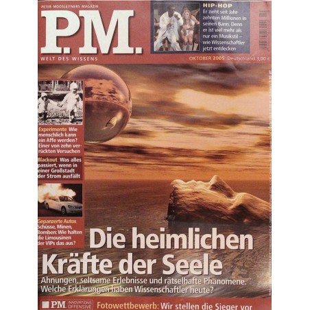 P.M. Ausgabe Oktober 2005 - Die heimlichen Kräfte der Seele