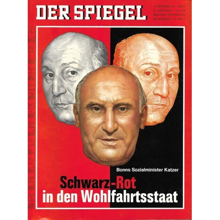 Der Spiegel Nr.39 / 18 September 1967 - Schwarz-Rot