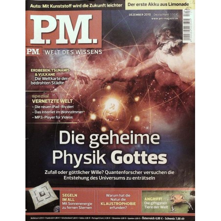P.M. Ausgabe Dezember 12/2010 - Die geheime Physik Gottes