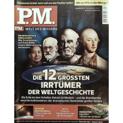 P.M. Ausgabe Januar 1/2011 - Irrtümer der Weltgeschichte