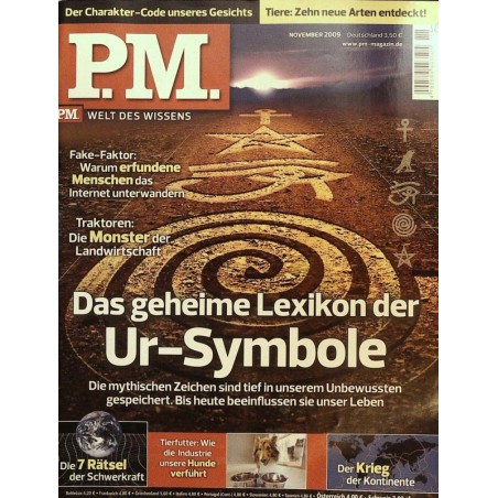 P.M. Ausgabe November 2009 - Lexikon der Ur-Symbole