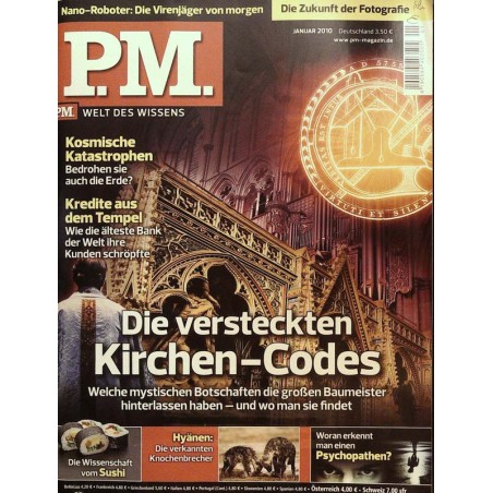 P.M. Ausgabe Januar 1/2010 - Die versteckten Kirchen-Codes