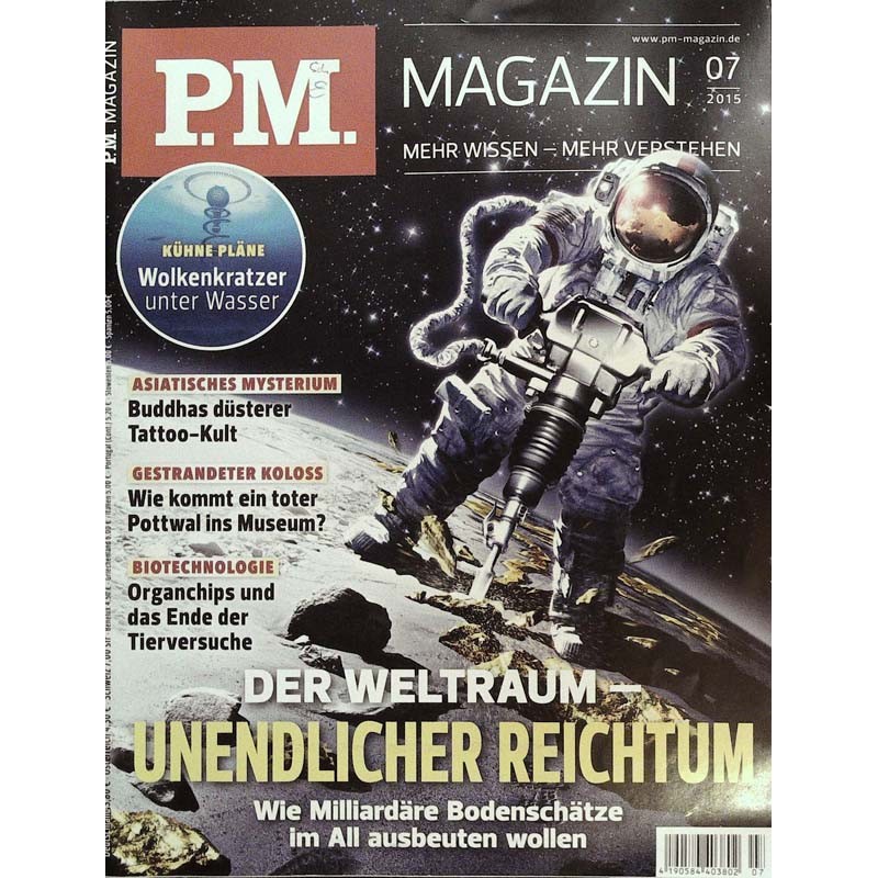P.M. Ausgabe Juli 7/2015 - Der Weltraum