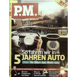 P.M. Ausgabe November 11/2015 - So fahren wir in 5 Jahren Auto