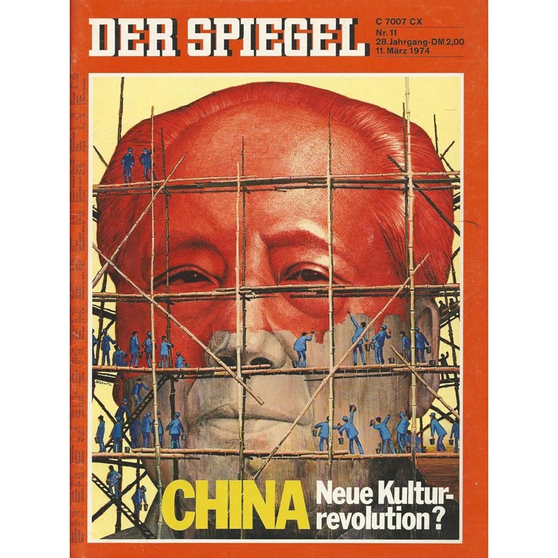 Der Spiegel Nr.11 / 11 März 1974 - China