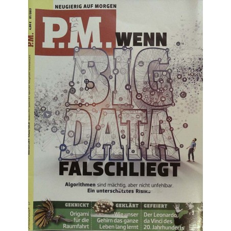 P.M. Ausgabe Juli 7/2017 - Wenn Big Data falschliegt