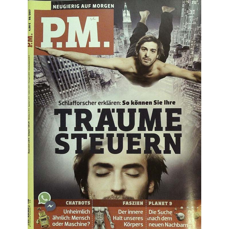 P.M. Ausgabe August 8/2017 - Träume steuern