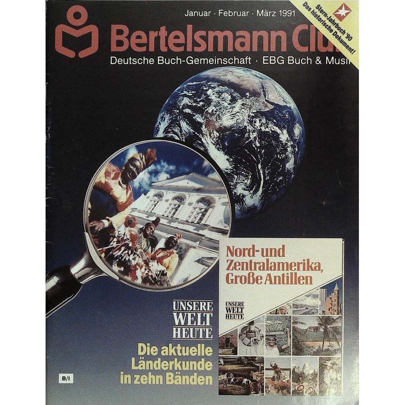Bertelsmann Club Katalog - Januar bis März 1991