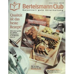 Bertelsmann Club Katalog - Januar bis März 1996