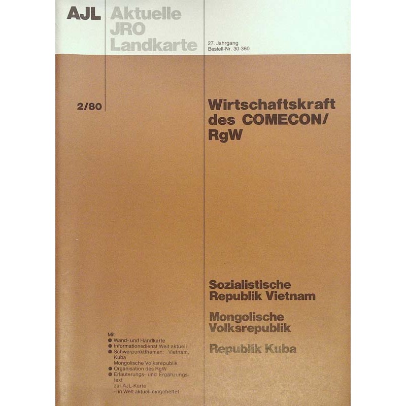 AJL - 2/1980 - Wirtschaftskraft des Comecon/RgW