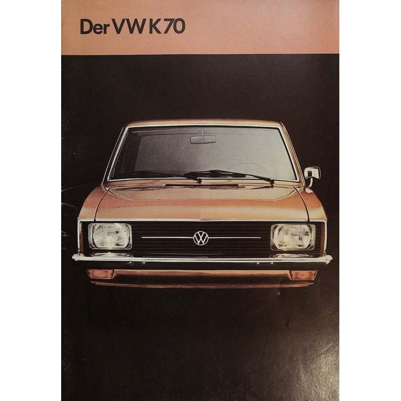 VW K70 Prospekt - 1970