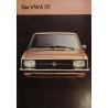 VW K70 Prospekt - 1970