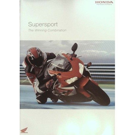 Honda Supersport Prospekt - 2004