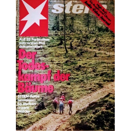 stern Heft Nr.45 / 2 November 1989 - Der Todeskampf der Bäume