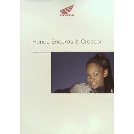 Honda Enduros & Crosser Prospekt - 2001