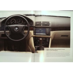 BMW 5er Limousine 520i bis 530d Prospekt - 2002 Heftinhalt 2