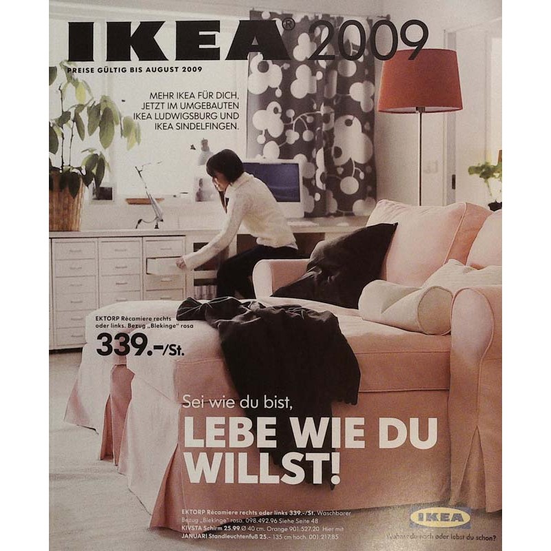 Ikea Katalog 2009 - Lebe wie Du willst!