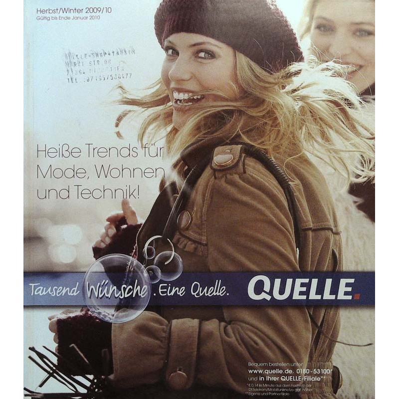 Quelle - Herbst / Winter 2009/10 - Heiße Trends