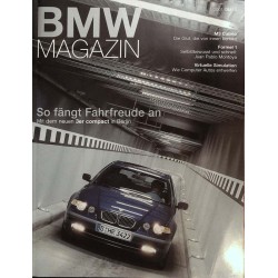 BMW Magazin - 2001 - So fängt Fahrfreude an