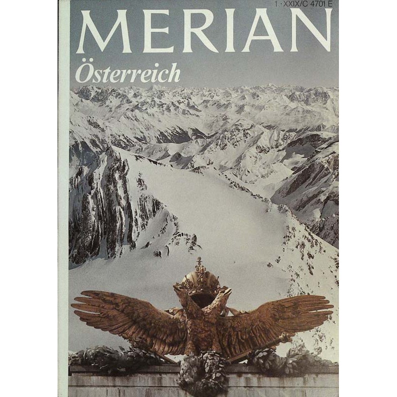 MERIAN Österreich Januar 1/1976