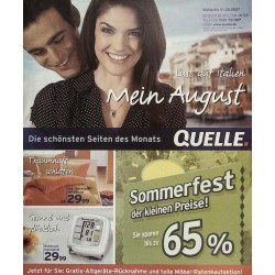 Quelle Katalog 2007 - Sommerfest