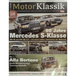 Motor Klassik Nr.6 / Juni 2022 - 50 Jahre Mercedes S-Klasse