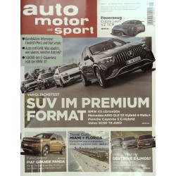 auto motor & sport Heft 5 / 13 Februar 2025 - SUV Vergleichstest