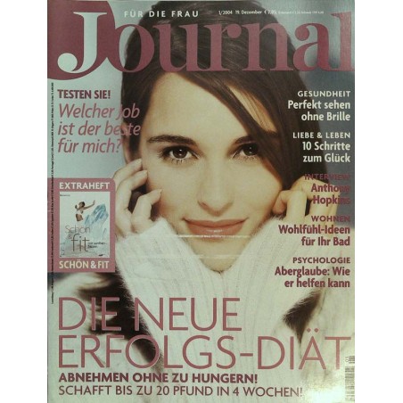 Journal Nr.1 / 19 Dezember 2004 - Die neue Erfolgs-Diät