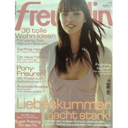 freundin Heft 4 / 24 Januar 2004- Liebeskummer  macht stark