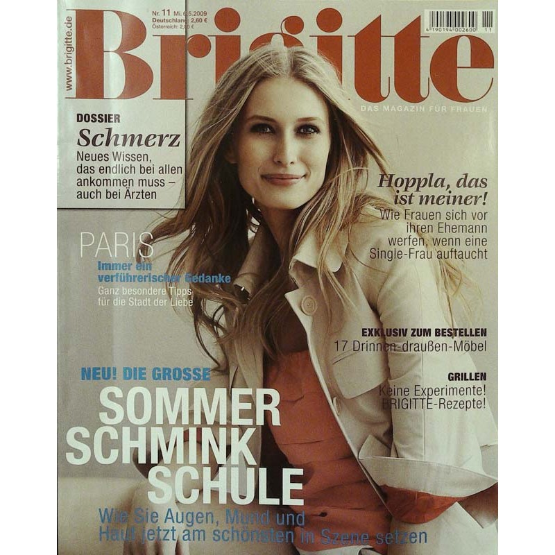 Brigitte Heft 11 / 6 Mai 2009 - Sommer-Schminkschule