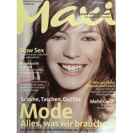 Maxi 2/Februar 2004 - Mode, alles was wir brauchen