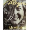 Allegra 5/Mai 2001 - Ich will alles!