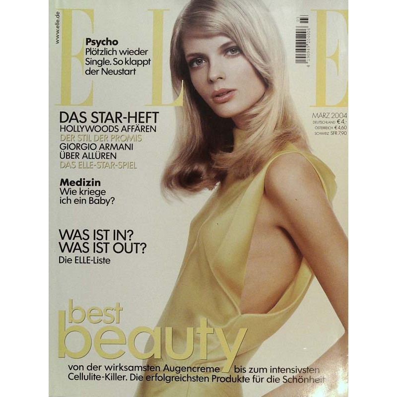 Elle März 2004 - Best Beauty