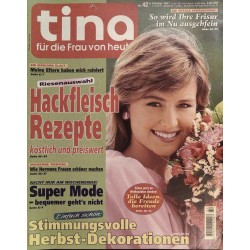 Tina Nr.42 / 9 Oktober 1997 - Hackfleisch Rezepte