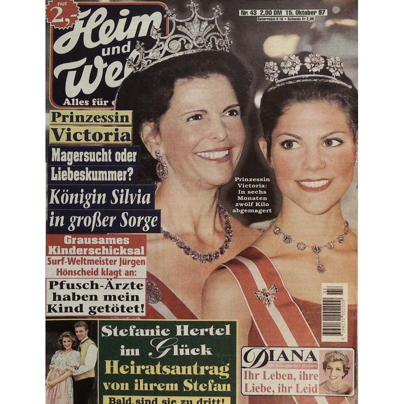 Heim und Welt Nr.43 / 15 Oktober 1997 - Prinzessin Victoria