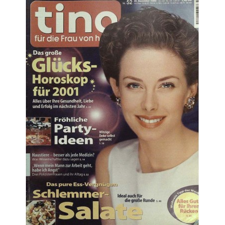 Tina Nr.52 / 20 Dezember 2000 - Das große Glücks-Horoskop