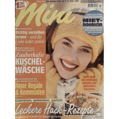 Mini Nr.7 / 5 Februar 1997 - Kuschelwäsche