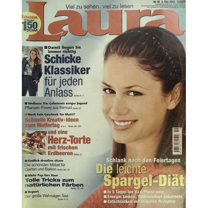 Laura Nr.19 / 3 Mai 2000 - Die leichte Spargel-Diät