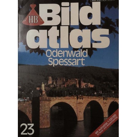 HB Bildatlas Nr.23 von 1980 - Odenwald Spessart