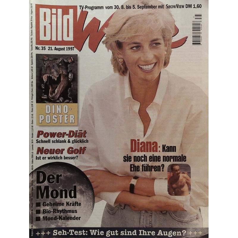 Bild der Woche Nr.35 - 21 August 1997 - Diana