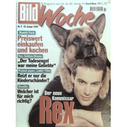 Bildwoche Nr.3 - 15 Januar 1997 - Der neue Kommissar Rex