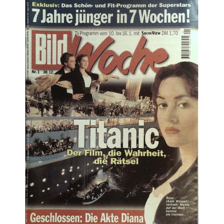 Bildwoche Nr.1 - 30 Dezember 1997 - Titanic