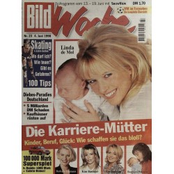 Bildwoche Nr.23 - 4 Juni 1998 - Linda de Mol