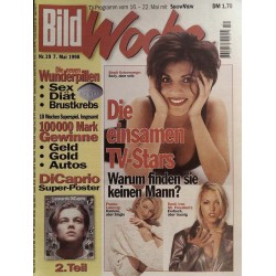 Bildwoche Nr.19 - 7 Mai 1998 - Die einsamen TV-Stars