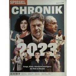 Der Spiegel Nr.1 / 9 Dezember 2023 - Chronik 2023