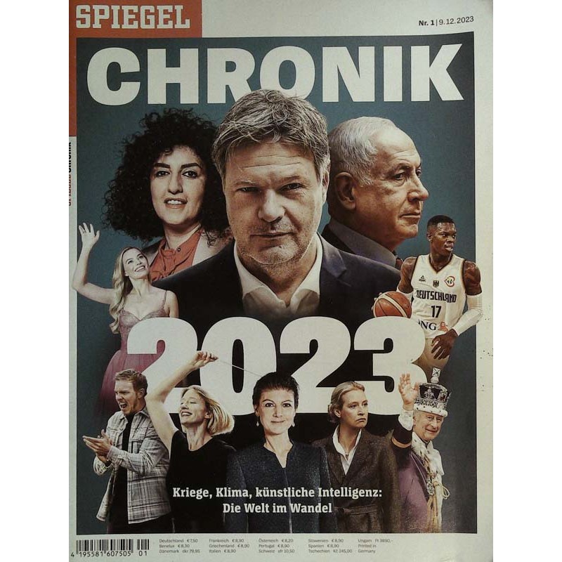 Der Spiegel Nr.1 / 9 Dezember 2023 - Chronik 2023