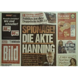 Bildzeitung Mittwoch, 7 Oktober 2026 - Die Akte Hanning